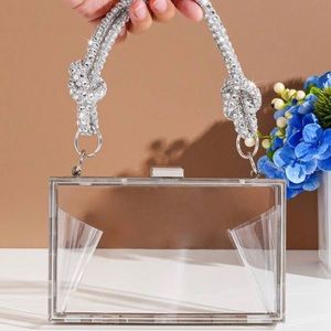 Gaia Inspired Rhinestone Clutch